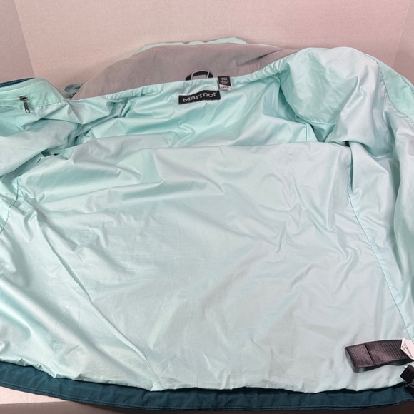 Marmot Featherless Winter 3-in-1Jacket Teal Shell Navy Puffer Womens sz Small - Picture 14 of 16
